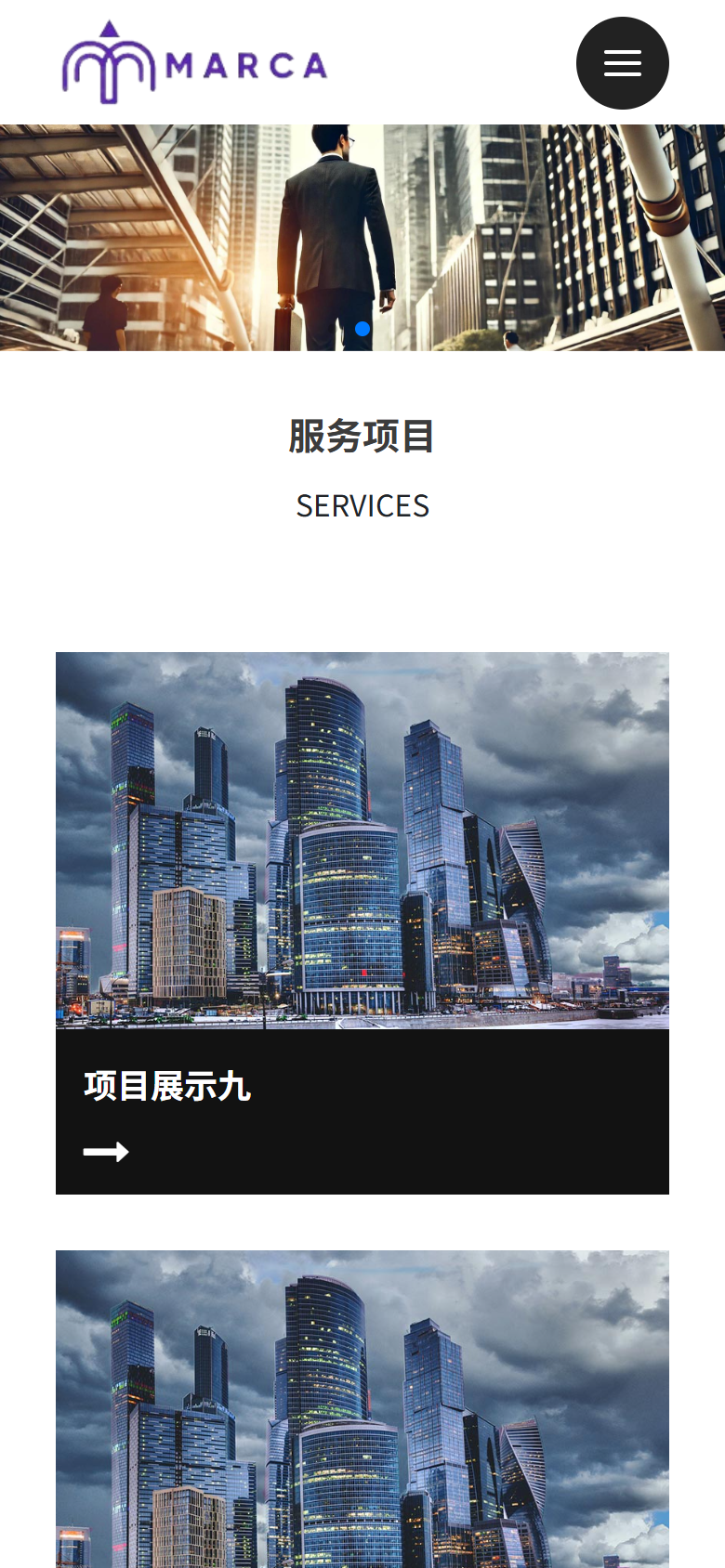 商务服务类网站